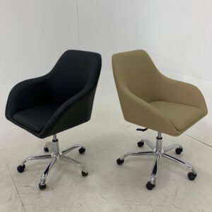 Leisure 360°swivel Leather Chair