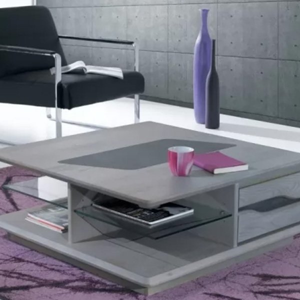 Coffee Table With 4 Drawers Ct- 001