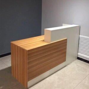 Custom Modern Style Wood Reception Counter