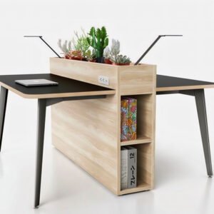 Employee Computer Simple Modern Screen Office Desk Extendable