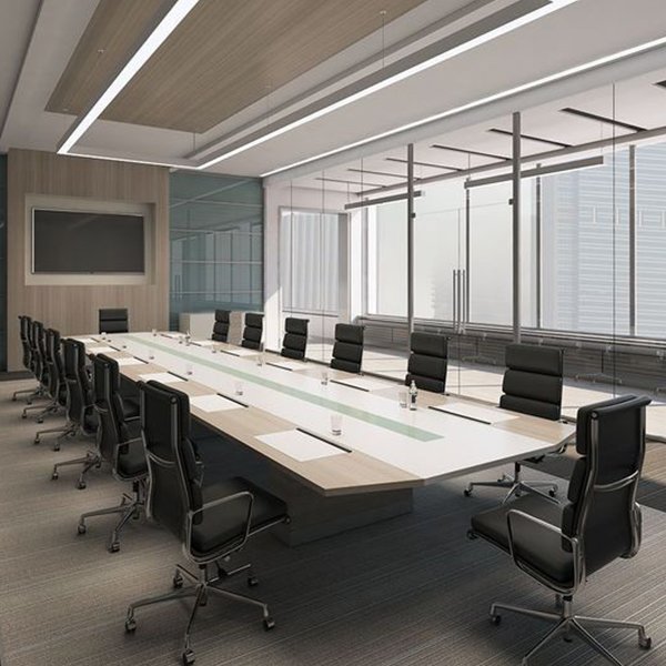 High-end Office Wooden Melamine Table