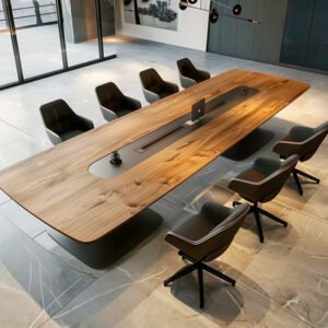 Large Rectangular Conference Table