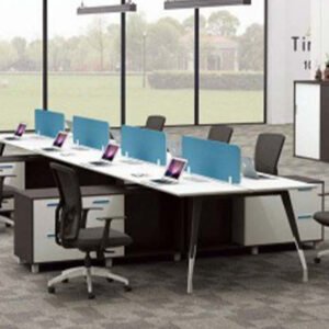 New Modern Design Modular 4 Seater Call Center Workstation