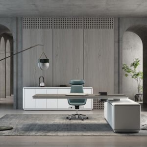 New Modern Office Furniture Luxury Desk Workbench Design Ceo Executive Desk Manager L-shaped Mdf Desk