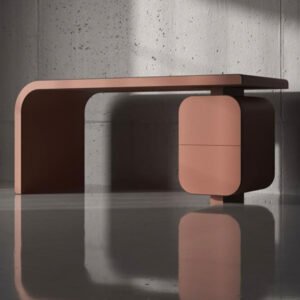 Streamlined Office Desk 3D model